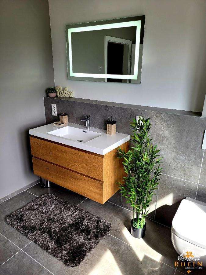 Top Modernes Rhein Apartment Vallendar Mit Balkon Zewnętrze zdjęcie