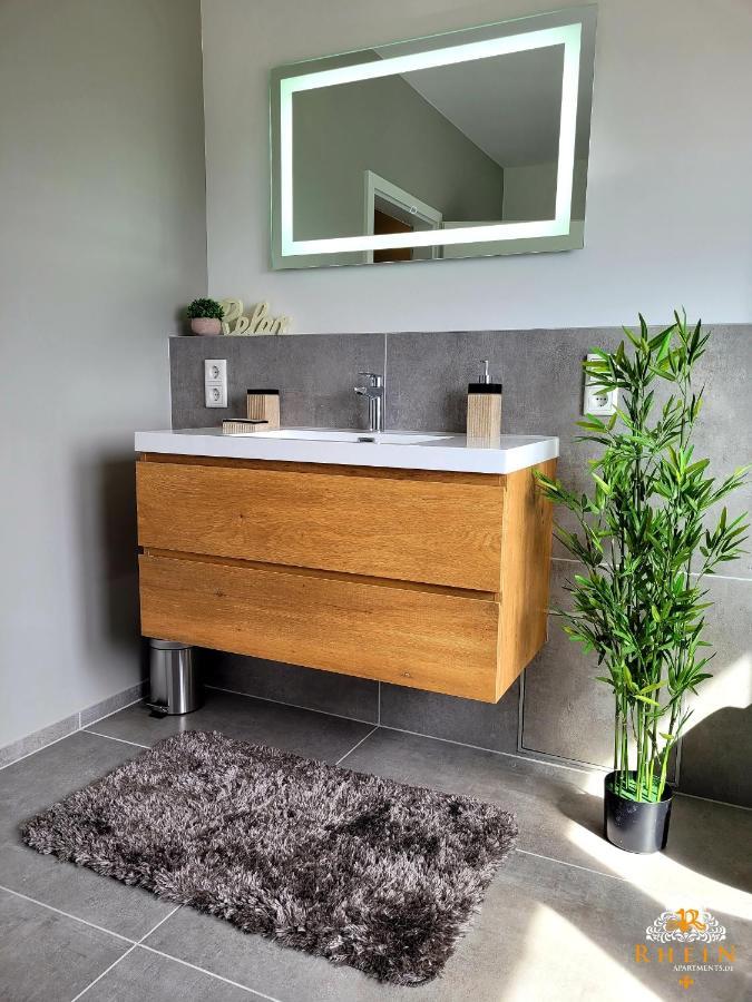 Top Modernes Rhein Apartment Vallendar Mit Balkon Zewnętrze zdjęcie